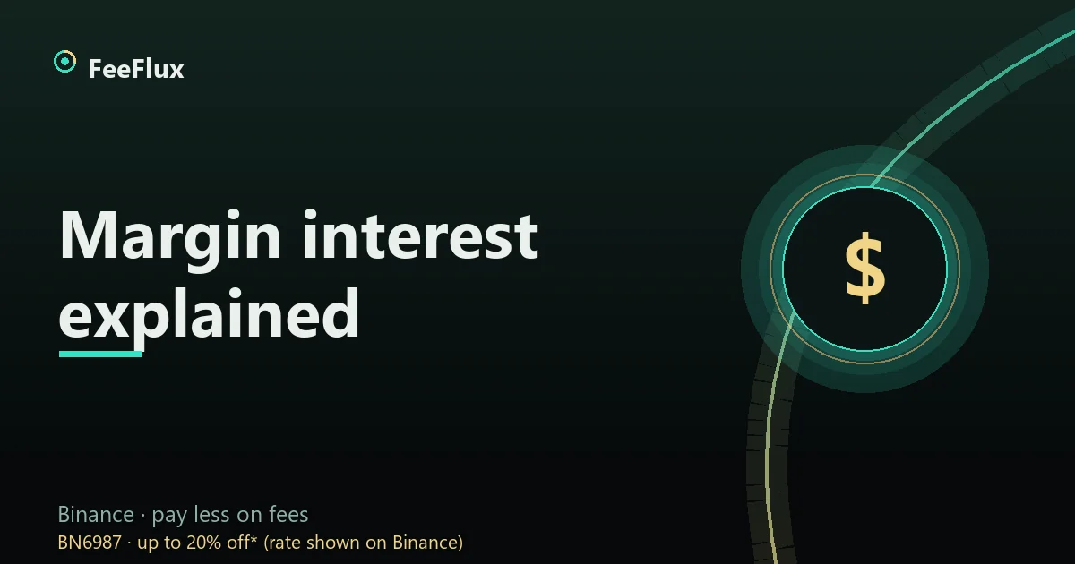 Margin interest cost cover: a timer showing interest accruing on borrowed funds